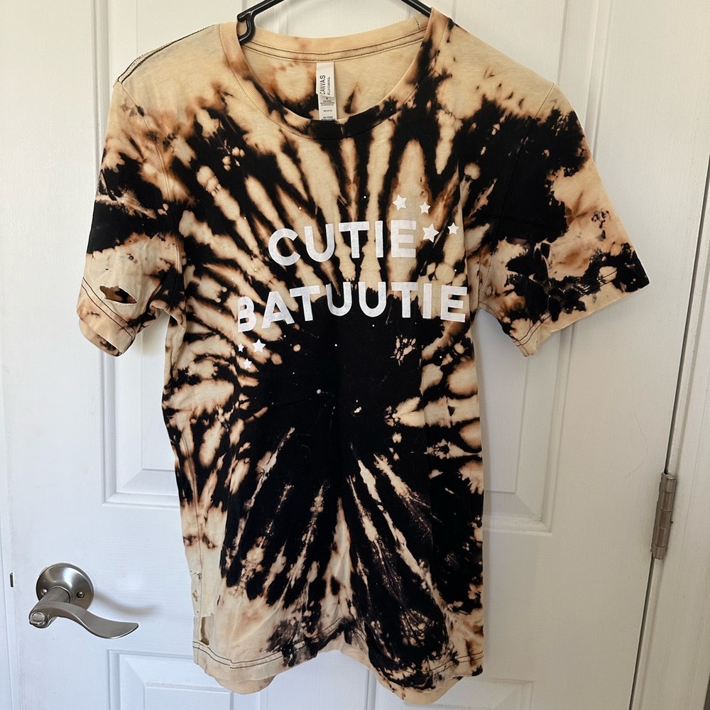 Star Wars Cutie Batuutie Tie-Dyed Distressed T-Shirt from 2nd Star Lane